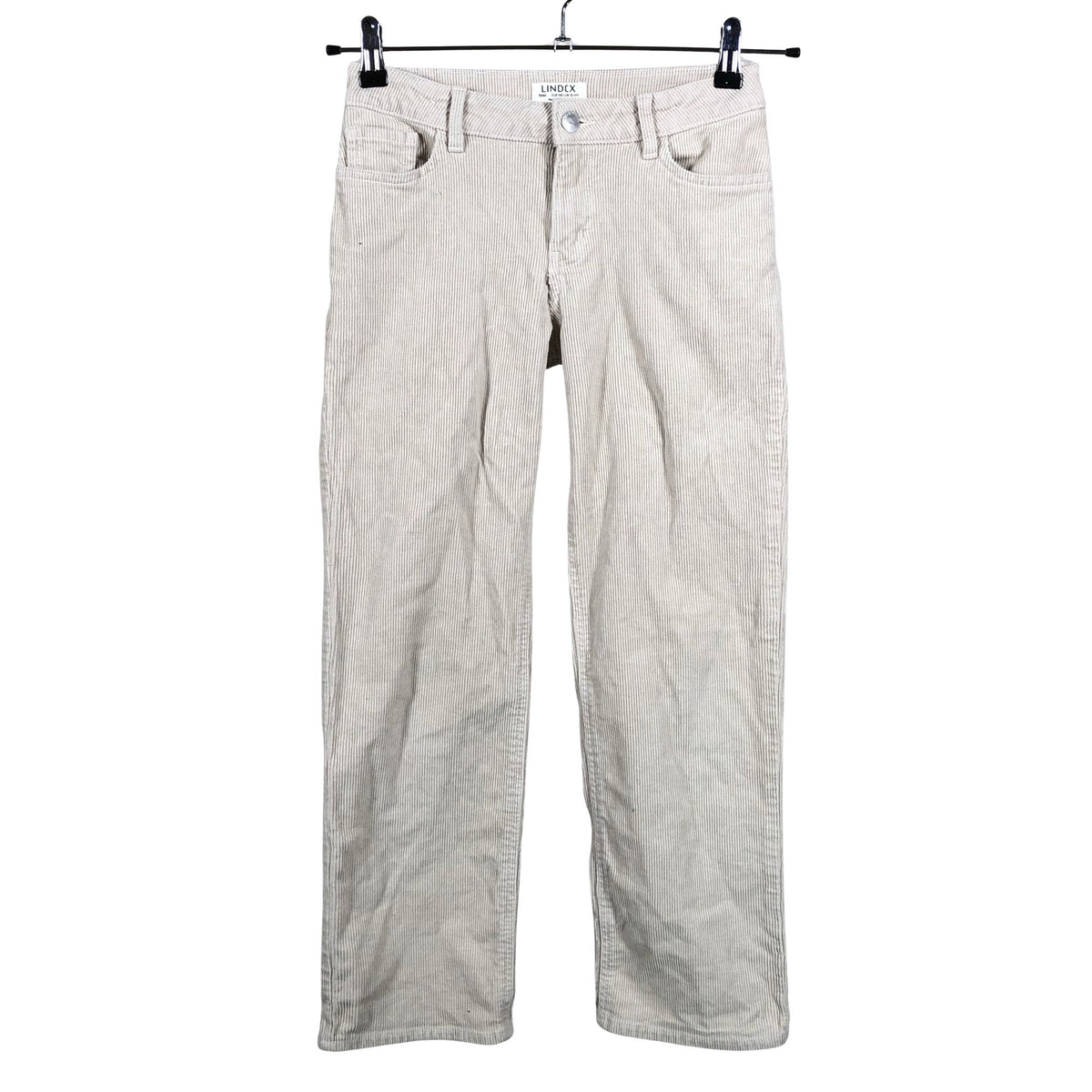 Unisex Lindex - Sametpüksid, suurus 146 - 152 - Beige (1)