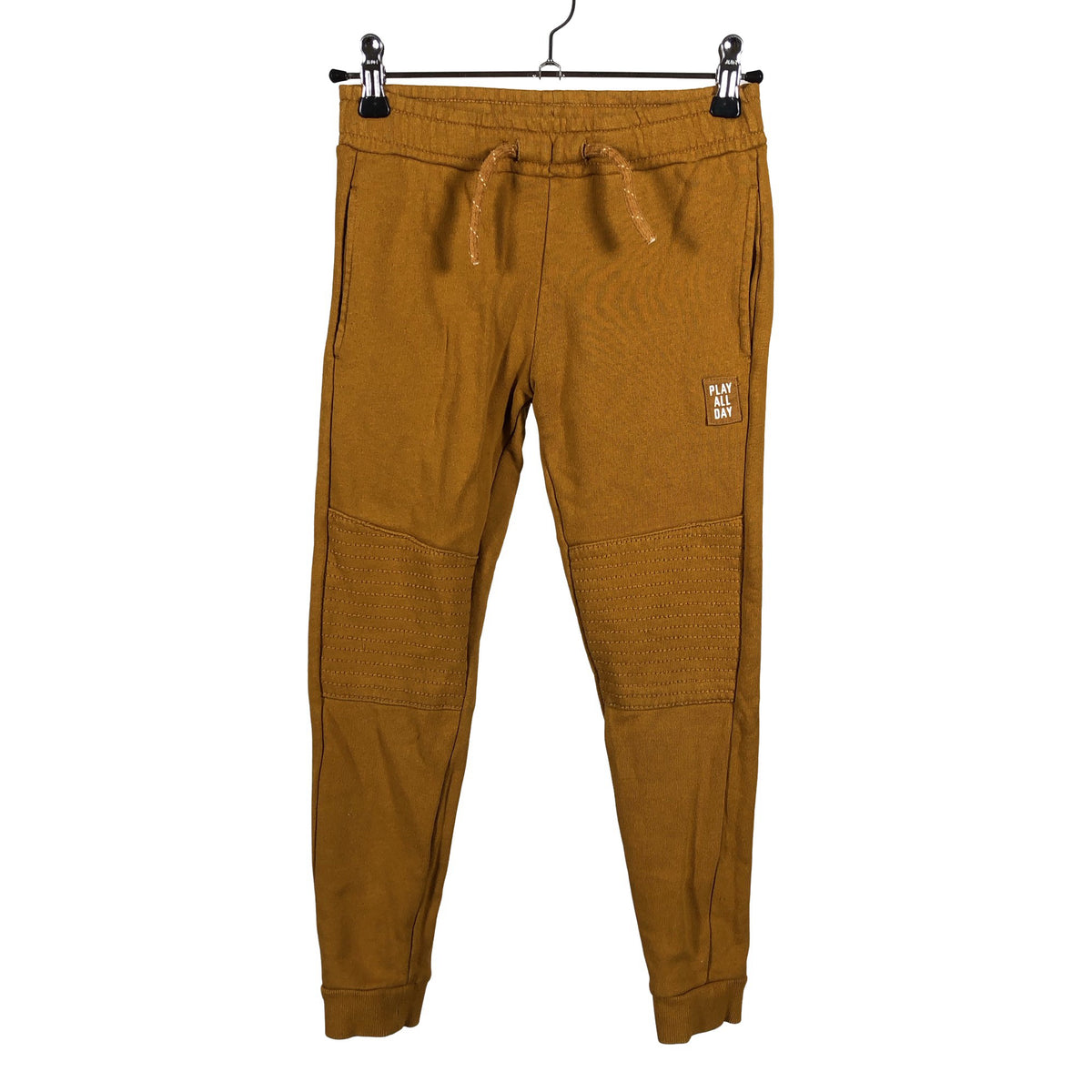 Unisex Lindex - Dressikangast püksid, suurus 122 - 128 - Pruun (1)