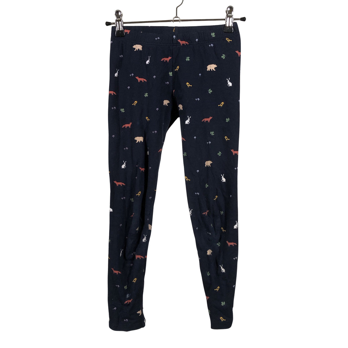 Unisex Lindex - Trikotaažist püksid, suurus 122 - 128 - Sinine (1)
