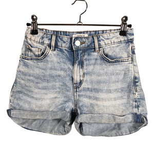 Unisex Lindex - Teksast lühikesed püksid, suurus 140 - 146 - Sinine (1)
