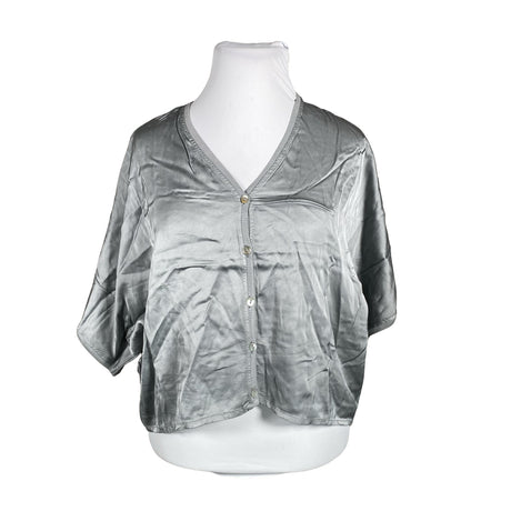 Unisex Bohemiana - Lühikeste käistega pluus, suurus 44 - Helesinine ()