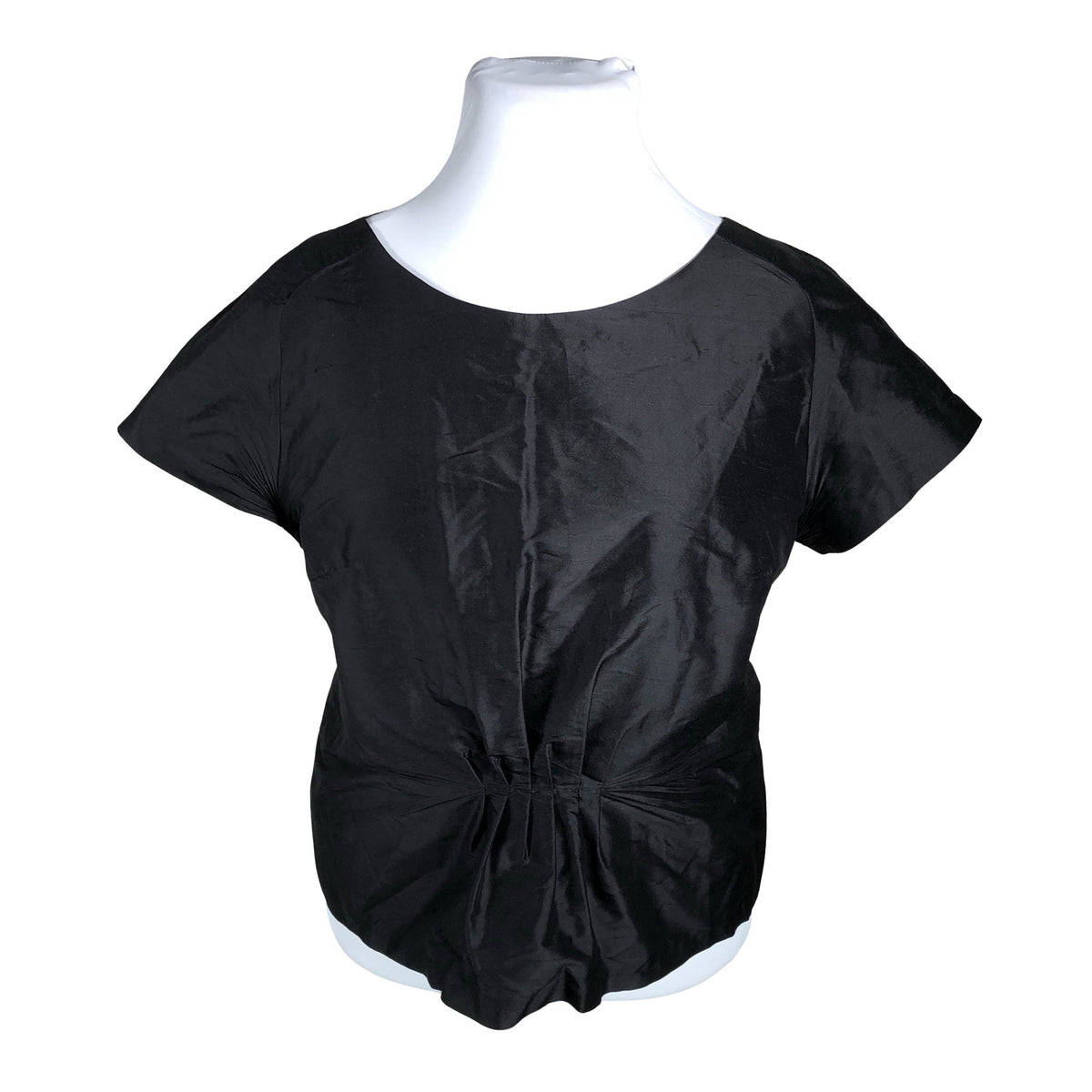 Unisex Marimekko - Lühikeste käistega pluus, suurus 44 - Must (1)