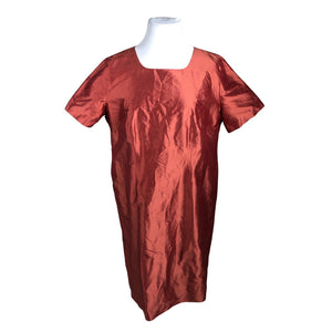 Unisex Moda - Mitteveniv kleit, suurus 46 - Punane (1)