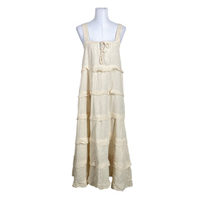 Unisex Bohemiana - Mitteveniv kleit, suurus 38 - Beige (1)