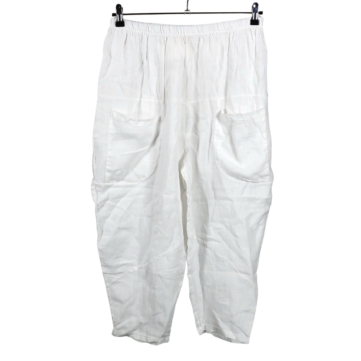Unisex Bohemiana - Mittevenivad püksid, suurus 40 - Valge (1)