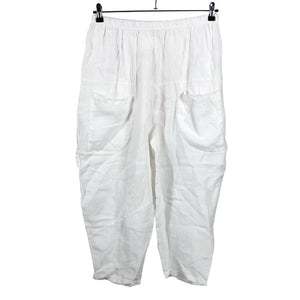 Unisex Bohemiana - Mittevenivad püksid, suurus 40 - Valge (1)