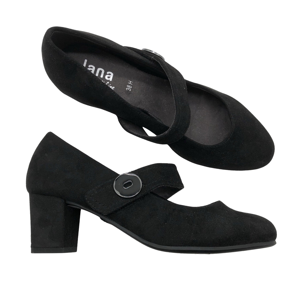 Unisex Jana - Kontsakingad, suurus 38 - Must (1)