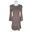 Unisex Nanso - Kootud kleit, suurus 38 - Pruun ()