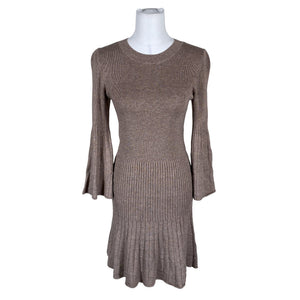 Unisex Nanso - Kootud kleit, suurus 38 - Pruun (1)