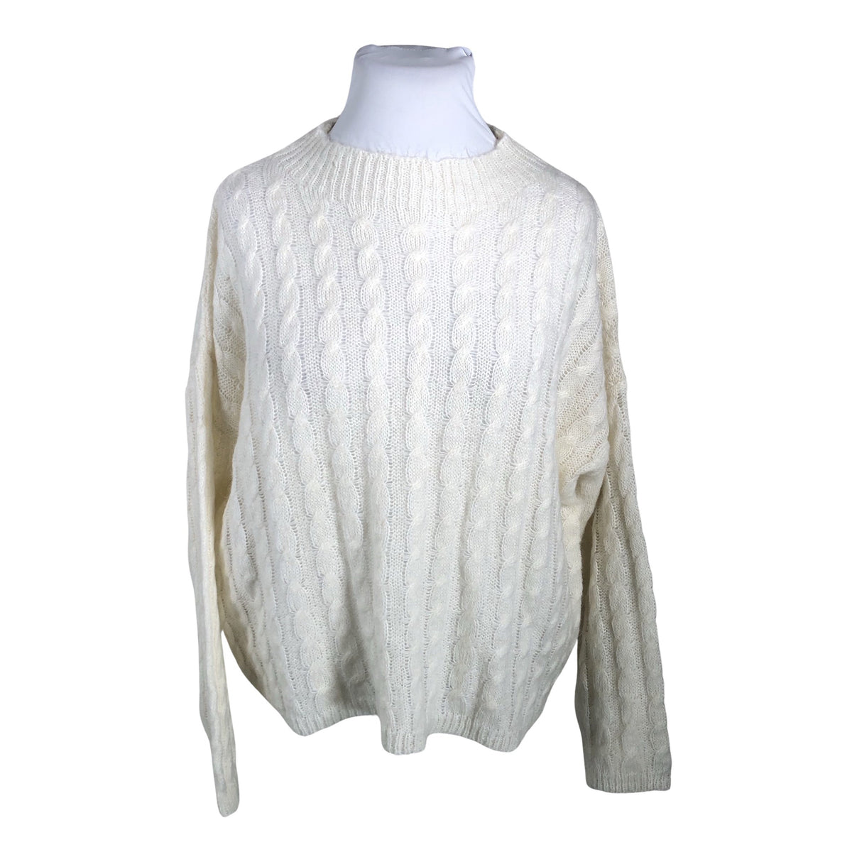 Unisex Bohemiana - Kampsun, suurus 44 - Looduslik valge (1)