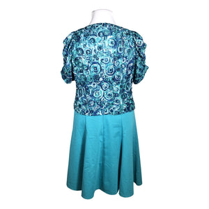 Unisex Safran - Kostüüm, suurus 42 - Türkiis (2)