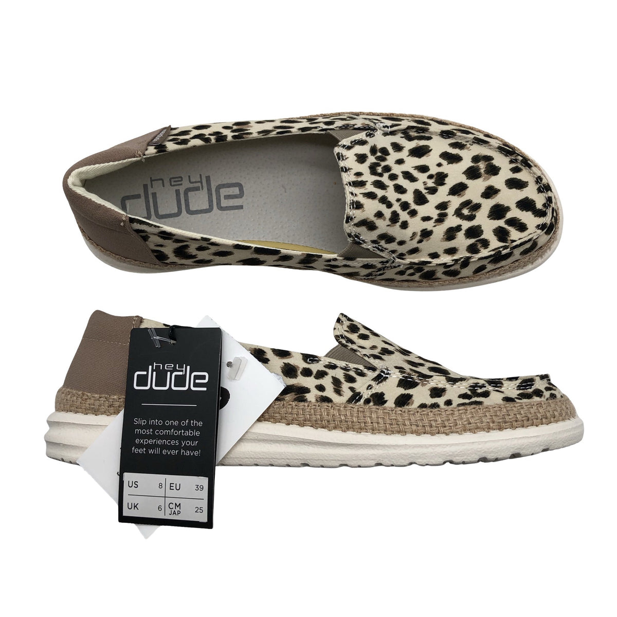 Unisex Hey Dude - Mokassiinid, suurus 39 - Beige (1)