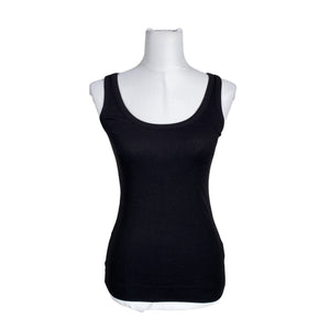 Unisex Organication - Trikotaažist topp, suurus 34 - Must (1)
