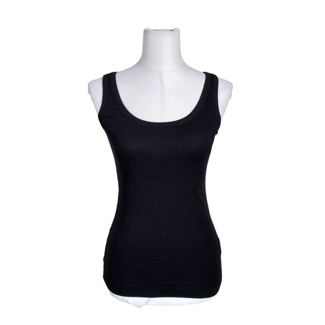 Unisex Organication - Trikotaažist topp, suurus 34 - Must ()