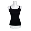 Unisex Lindex - Trikotaažist topp, suurus 34 - Must ()
