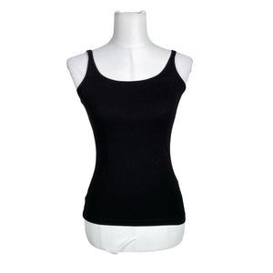 Unisex Lindex - Trikotaažist topp, suurus 34 - Must (1)