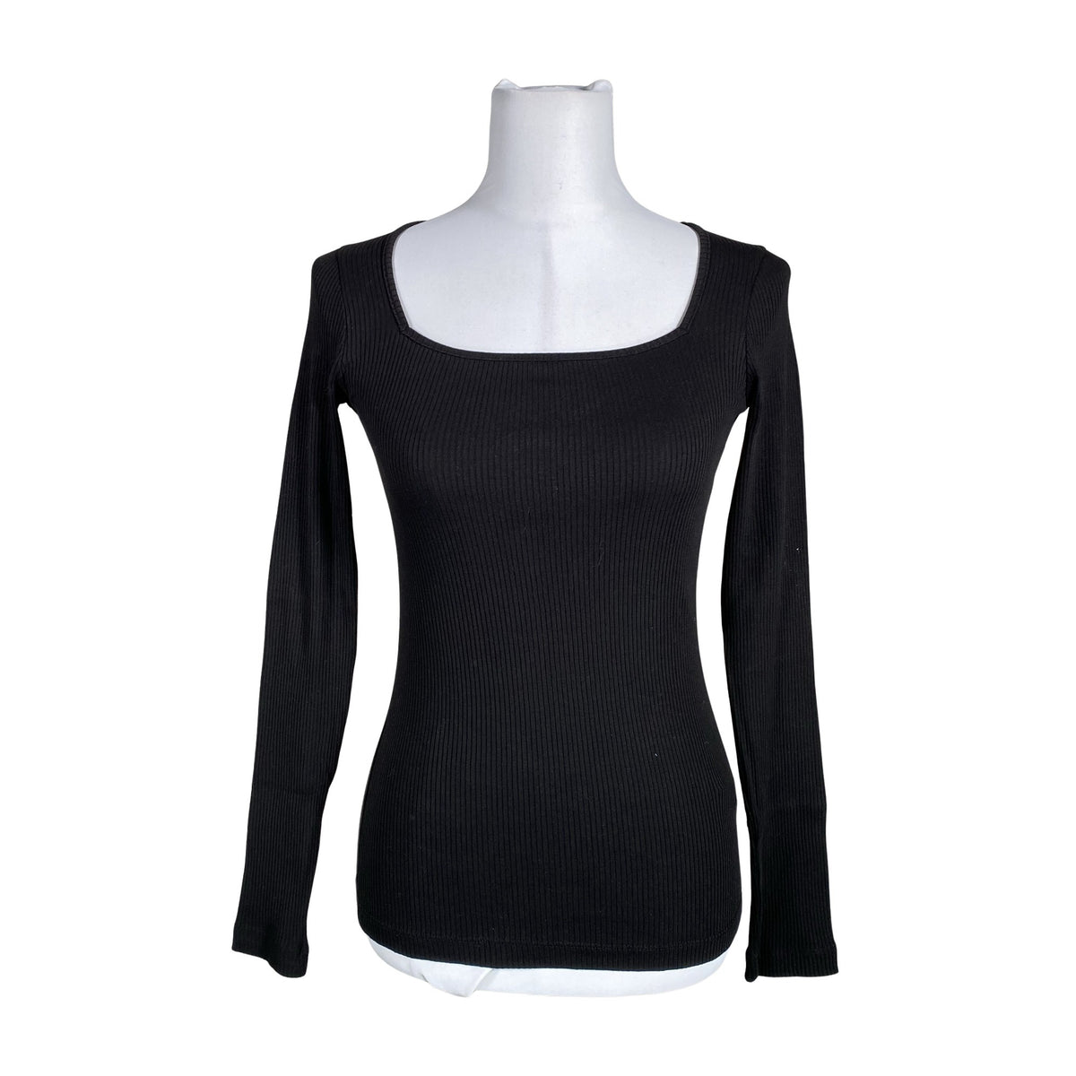 Unisex InWear - Trikotaažist pluus, suurus 34 - Must (1)