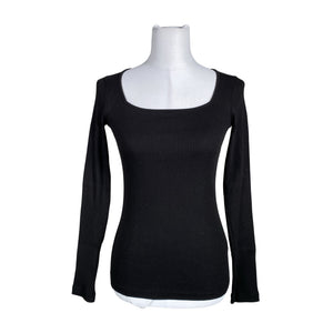 Unisex InWear - Trikotaažist pluus, suurus 34 - Must (1)