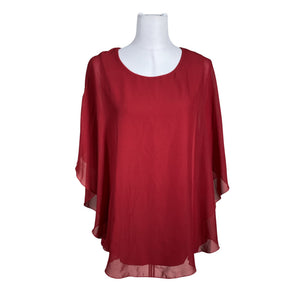 Unisex Ril's - Topp, suurus 40 - Veinipunane (1)