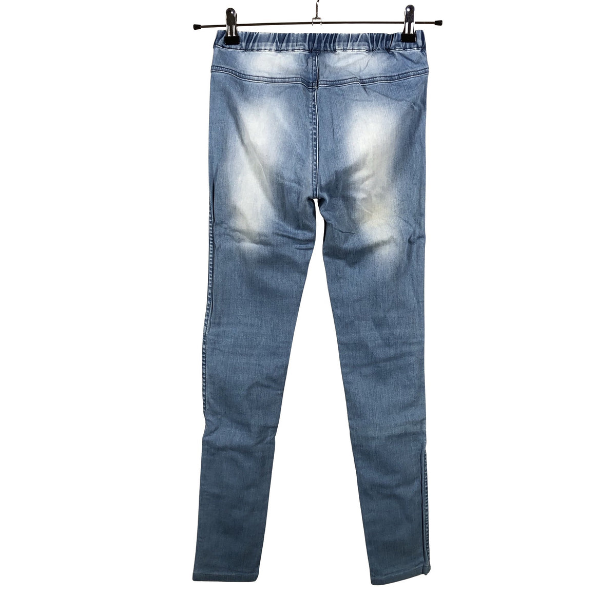 Unisex Lindex - Teksaretuusid, suurus 34 - Helesinine (2)