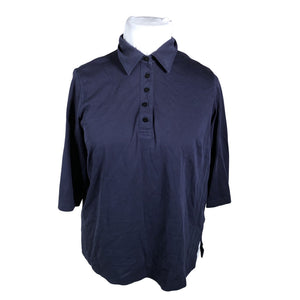 Unisex Atelier - Trikotaažist pluus, suurus 44 - Sinine (1)