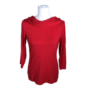 Unisex Ril's - Trikotaažist pluus, suurus 38 - Punane (1)