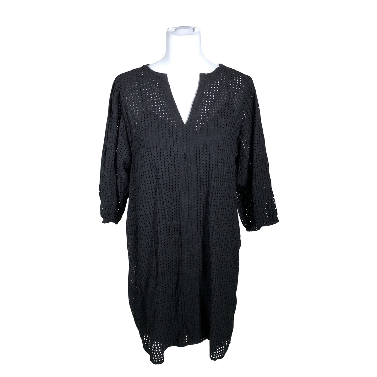 Unisex Lindex - Mitteveniv kleit, suurus 40 - Must (1)