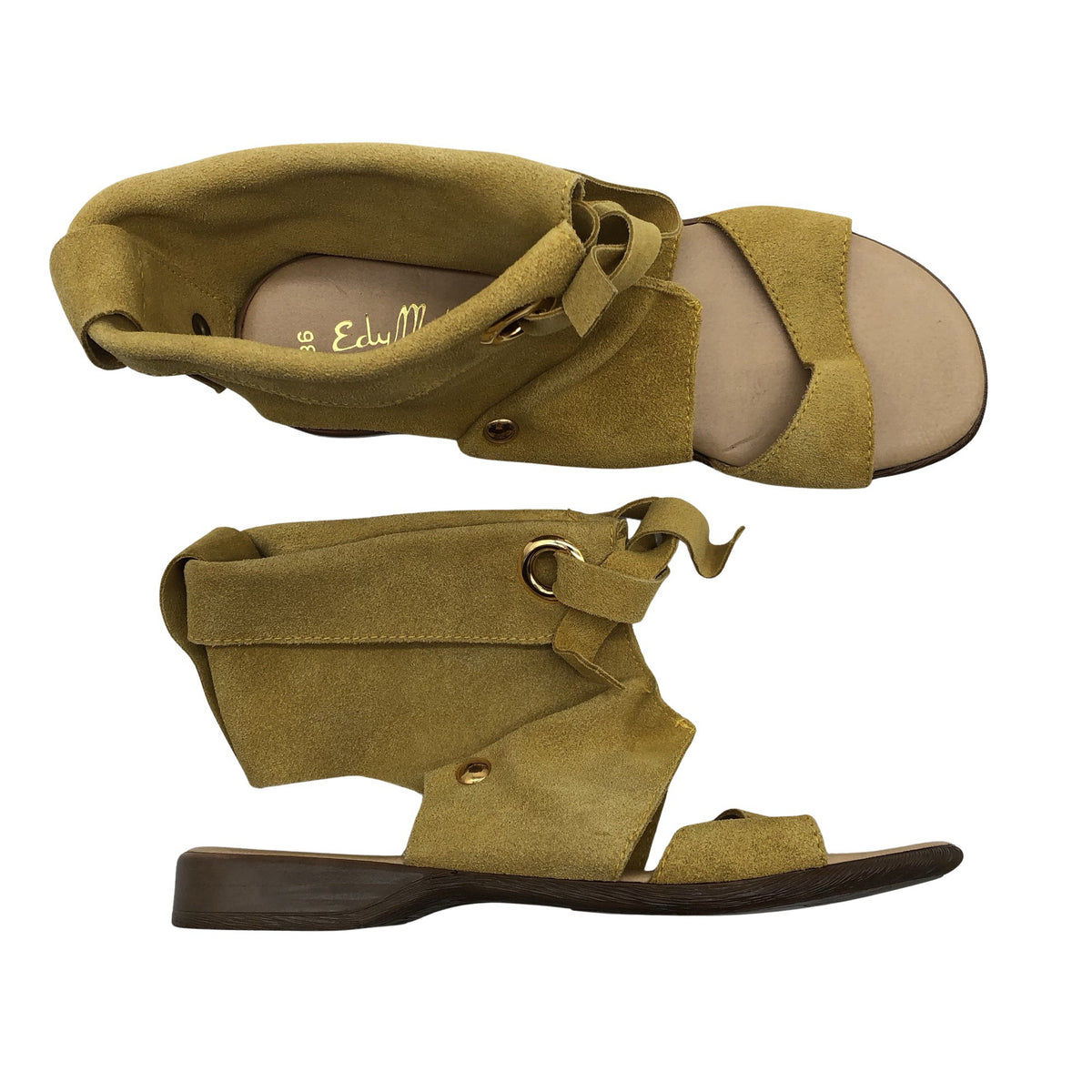 Unisex Edy Mattei - Rihmikud, suurus 36 - Kollane (1)