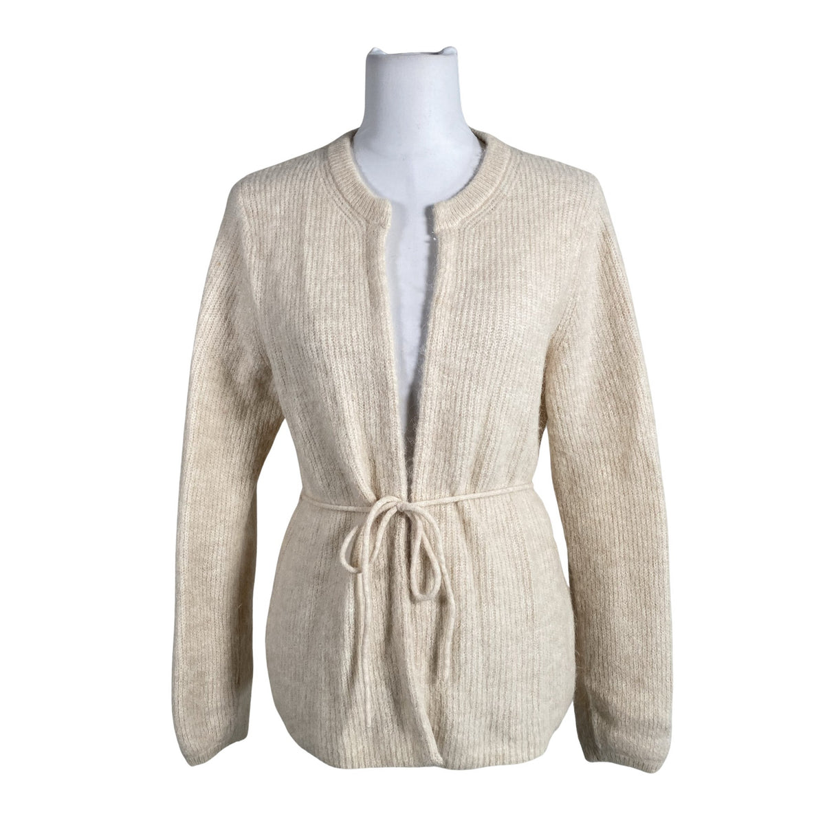Unisex Selected - Kardigan, suurus 36 - Beige (1)