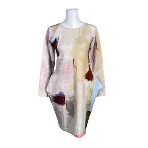 Unisex Papu - Trikotaažist kleit, suurus 34 - Heleroosa (1)
