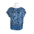 Unisex Balmuir - Lühikeste käistega pluus, suurus 34 - Sinine ()