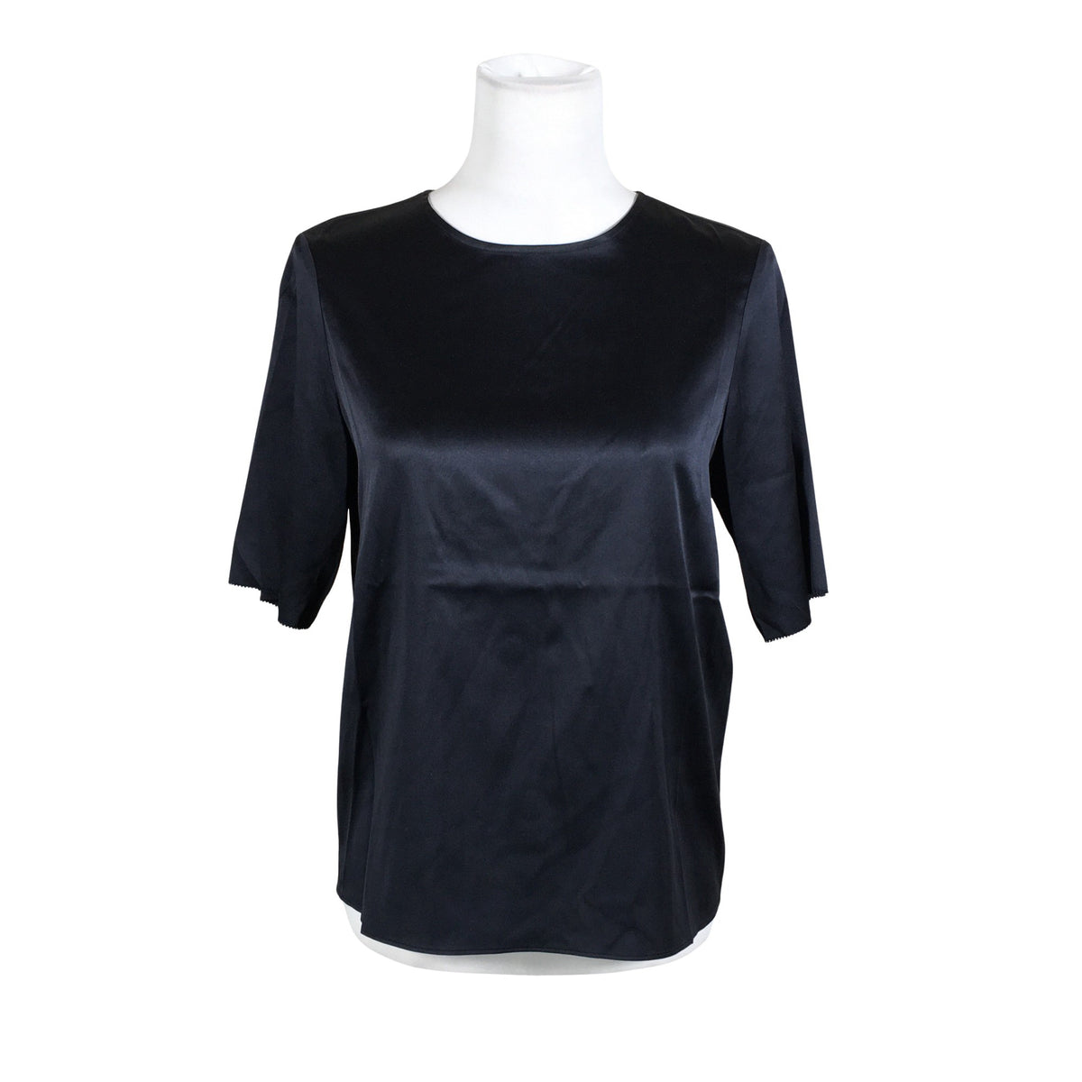 Unisex Filippa K. - Lühikeste käistega pluus, suurus 38 - Sinine (1)