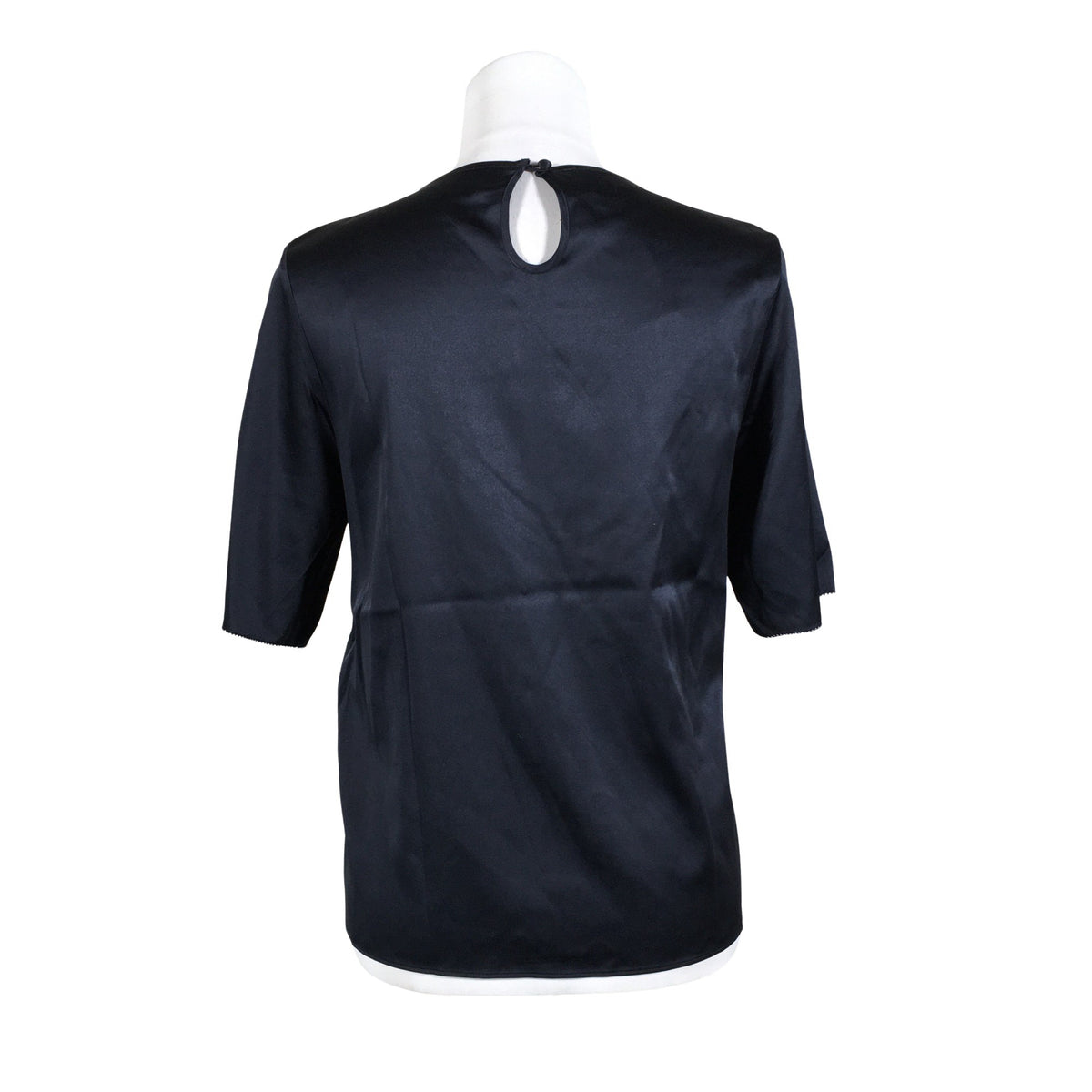 Unisex Filippa K. - Lühikeste käistega pluus, suurus 38 - Sinine (2)