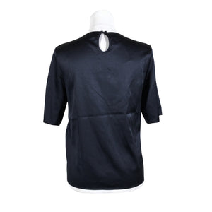 Unisex Filippa K. - Lühikeste käistega pluus, suurus 38 - Sinine (2)