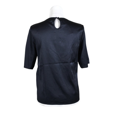 Unisex Filippa K. - Lühikeste käistega pluus, suurus 38 - Sinine (2)