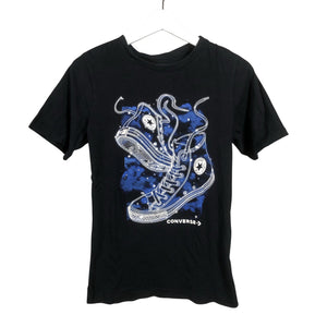 Unisex Converse - T-särk, suurus 158 - 164 - Must (1)