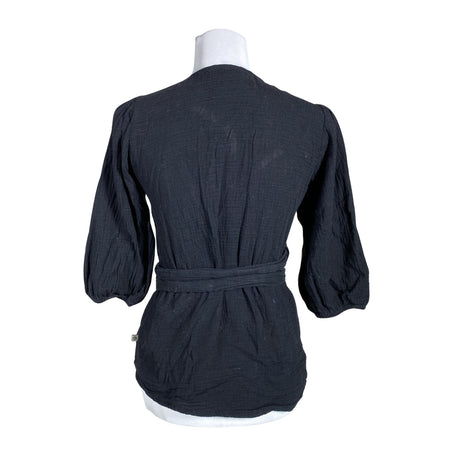 Unisex Kaiko - Pluus, suurus 34 - Must (2)