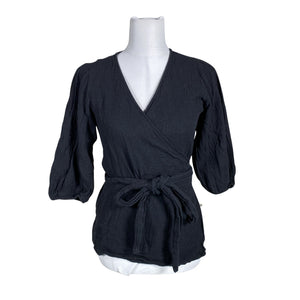 Unisex Kaiko - Pluus, suurus 34 - Must (1)