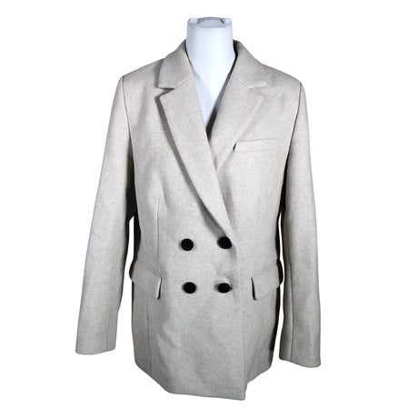 Unisex Lindex - Villane mantel, suurus 38 - Beige ()
