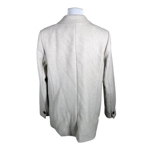 Unisex Lindex - Villane mantel, suurus 38 - Beige (2)