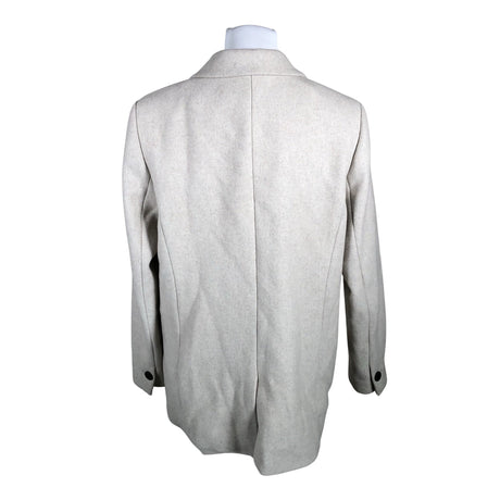Unisex Lindex - Villane mantel, suurus 38 - Beige (2)