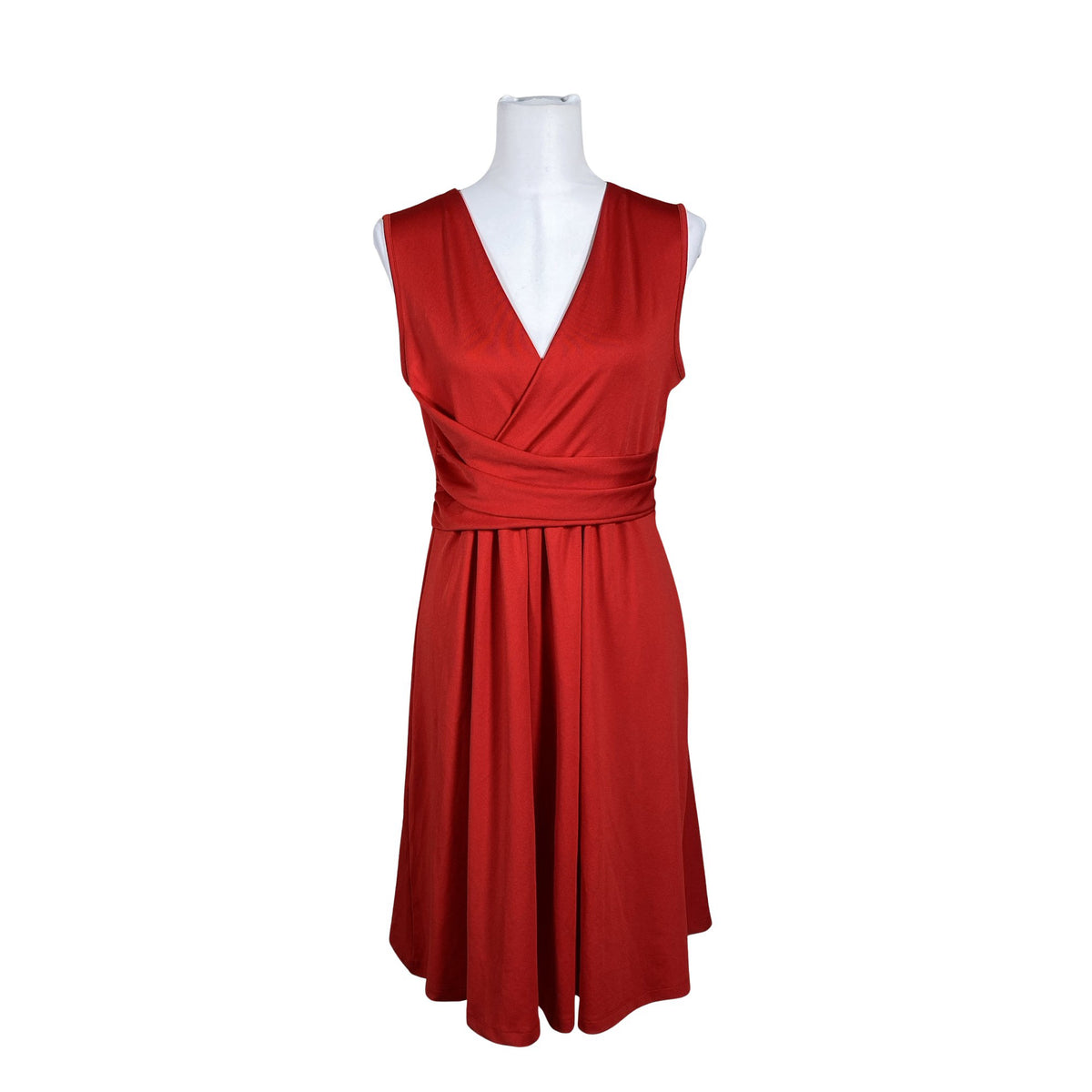 Unisex Anna Field - Trikotaažist kleit, suurus 40 - Punane (1)