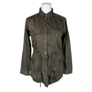 Unisex Zero - Õhuke jope, suurus 38 - Roheline (1)