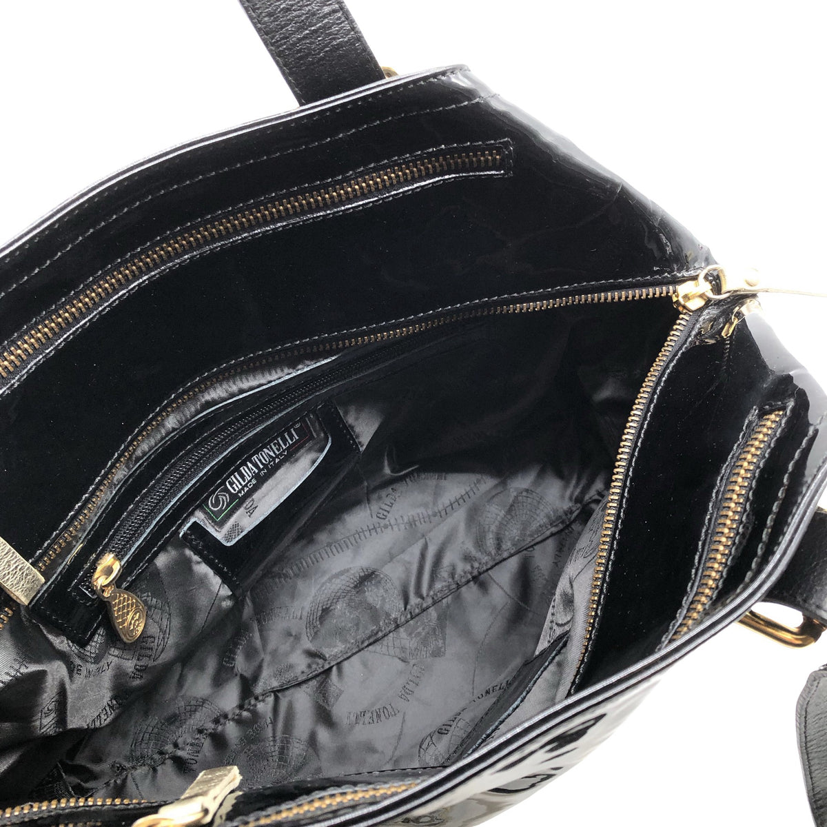 Unisex Gilda Tonelli - Käekott, suurus Maxi - Must (2)