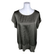 Unisex Soyaconcept - Lühikeste käistega pluus, suurus 40 - Roheline ()