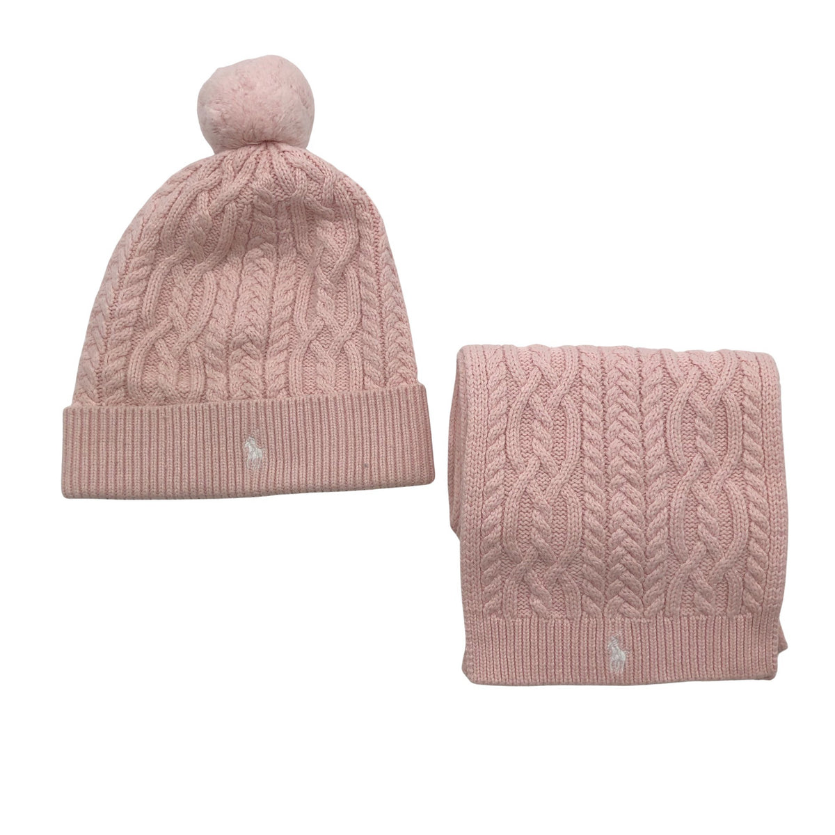 Unisex Polo Ralph Lauren - Talvemüts, suurus 50 - 52 cm - Heleroosa (1)