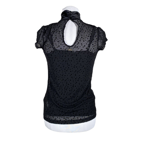 Unisex Guess - Lühikeste käistega pluus, suurus 34 - Must (2)