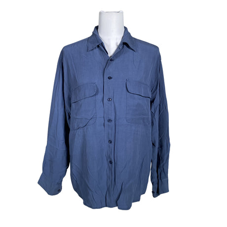 Unisex Stockmann Silk - Pluus, suurus 38 - Sinine ()