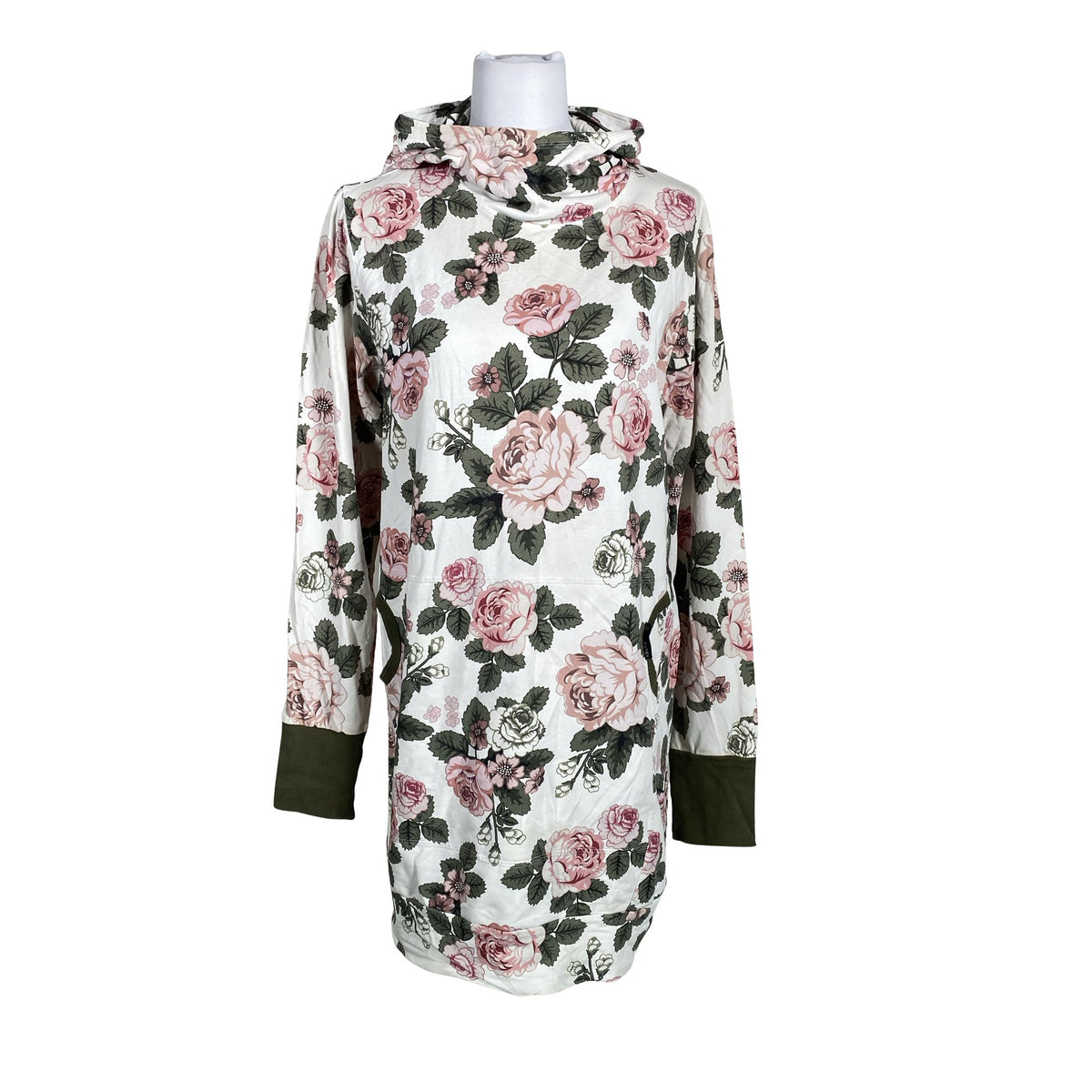 Unisex Ommellinen - Trikotaažist kleit, suurus 40 - Valge (1)