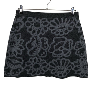 Unisex Uniqlo - Kootud seelik, suurus 42 - Hall (1)